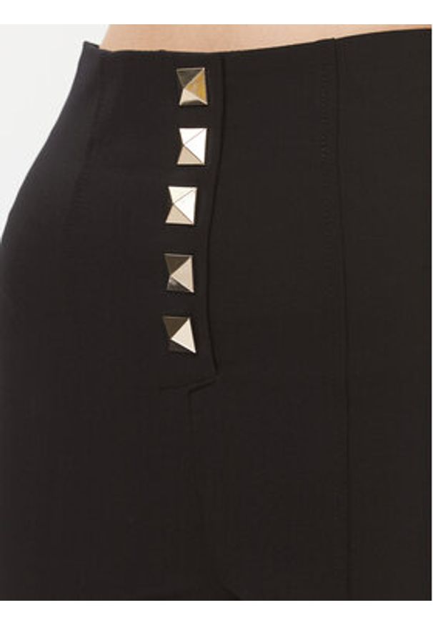 Babylon Spodnie materiałowe T_S00532 Czarny Slim Fit. Kolor: czarny. Materiał: syntetyk