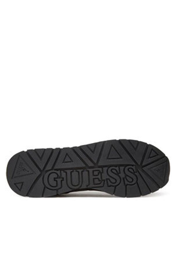 Guess Sneakersy FMTTRE FAB12 Czarny. Kolor: czarny. Materiał: skóra, zamsz