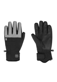 Rękawice do sportów zimowych unisex SIROKO Voss. Kolor: szary, wielokolorowy, czarny. Sezon: zima. Sport: narciarstwo #1