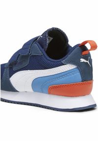 Puma - Dziecięce buty sportowe R78 PUMA Persian Blue White Inky Regal. Kolor: biały, niebieski, wielokolorowy. Sezon: lato