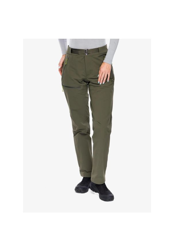 Spodnie przeciwdeszczowe damskie Rab Downpour Eco Pants. Kolor: zielony