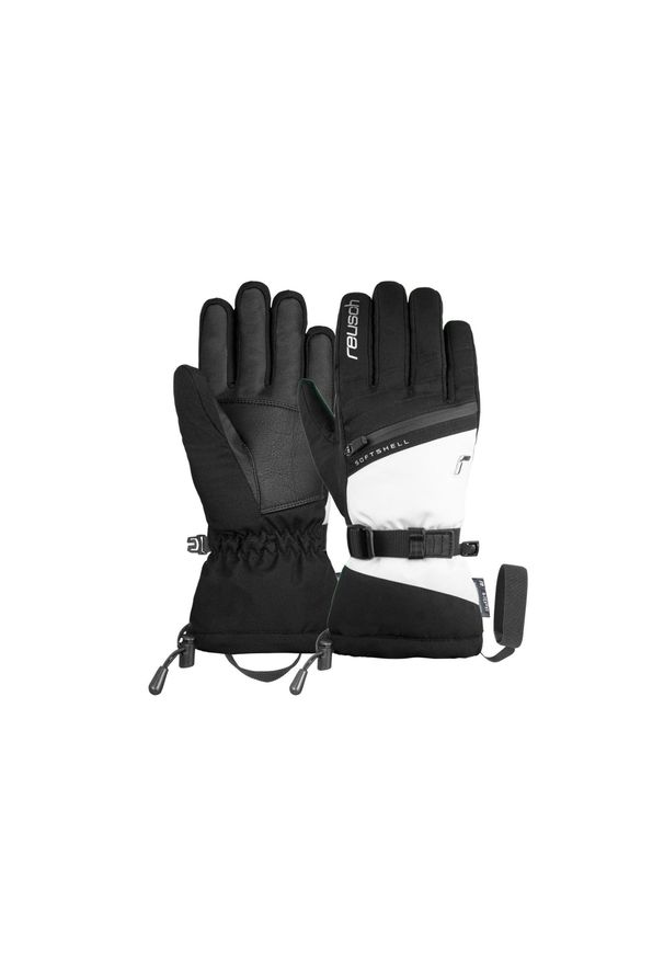 Półrękawiczki dziecięce Reusch R-TEX® XT. Kolor: wielokolorowy, biały, czarny. Sport: turystyka piesza, narciarstwo