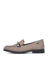 Rieker Loafersy CEO-46264-60 Beżowy. Kolor: beżowy. Materiał: materiał #3