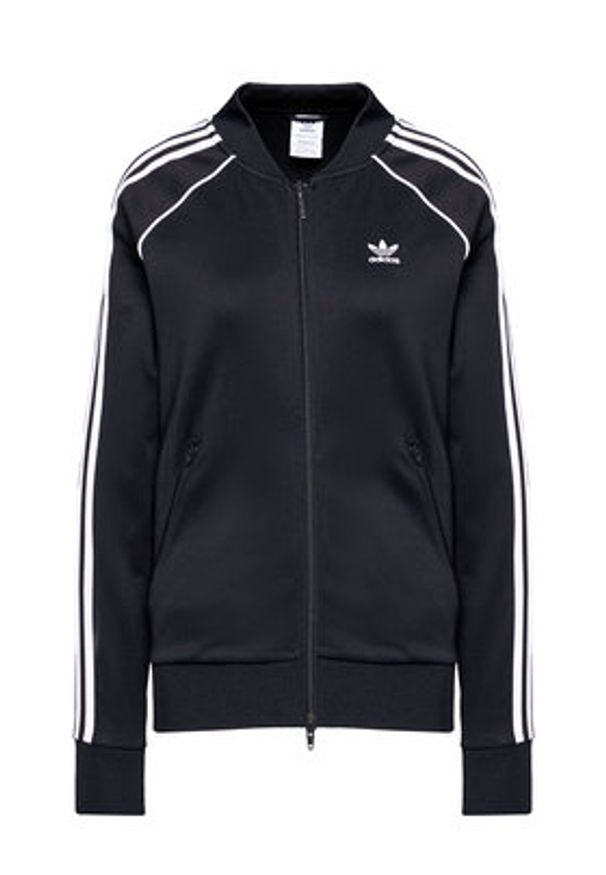 Adidas - adidas Bluza Primeblue Sst GD2374 Czarny Regular Fit. Kolor: czarny. Materiał: bawełna