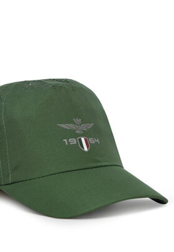 Aeronautica Militare Czapka z daszkiem 251HA1199CT3495 Zielony. Kolor: zielony. Materiał: materiał, poliester