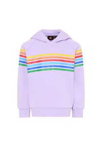 Bluza trekkingowa dziecięca LEGO Lwstorm 301. Kolor: fioletowy