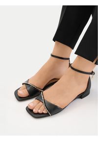 MEXX Sandały EO-CD25-185-1 Czarny. Kolor: czarny. Materiał: skóra #1