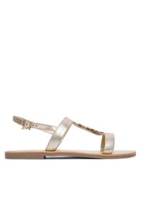 Patrizia Pepe Sandały PPJ402.27 Złoty. Kolor: złoty. Materiał: skóra #1