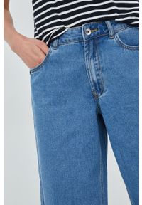 JDY jeansy damskie medium waist. Kolor: niebieski