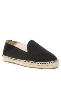 Manebi Espadryle Flat Espadrilles K 1.0 C0 Czarny. Kolor: czarny. Materiał: skóra, zamsz #3