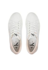 Calvin Klein Jeans Sneakersy Classic Cupsole Lowlaceup Lth Wn YW0YW01444 Biały. Kolor: biały #6