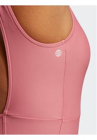 Adidas - adidas Strój kąpielowy Iconisea 3-Stripes Swimsuit IB9243 Różowy Fitted Fit. Kolor: różowy. Materiał: syntetyk #6