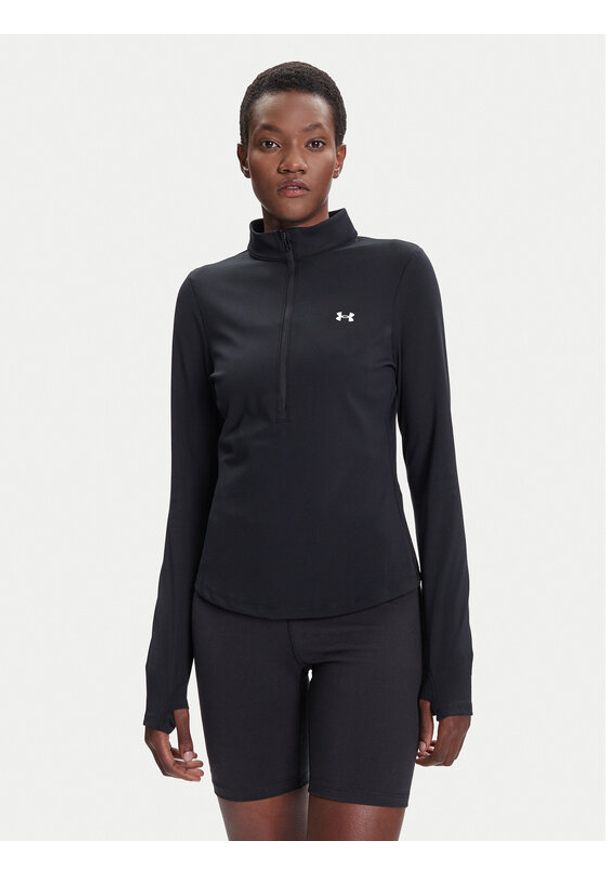 Under Armour Bluza techniczna Ua Motion 6001618 Czarny Slim Fit. Kolor: czarny. Materiał: syntetyk