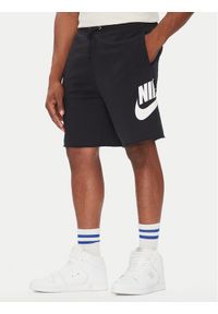 Nike Szorty sportowe French Terry Alumni FQ4950 Czarny Standard Fit. Kolor: czarny. Materiał: bawełna. Styl: sportowy
