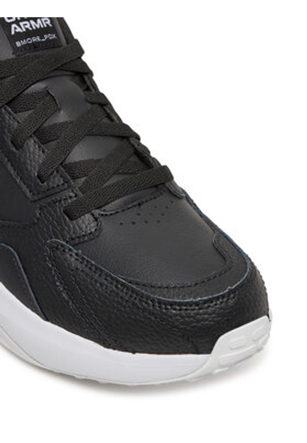 Under Armour Buty na siłownię Ua Edge Lthr 3028375 Czarny. Kolor: czarny. Materiał: skóra. Sport: fitness