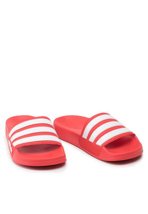 Adidas - adidas Klapki adilette Shower GZ5923 Czerwony. Kolor: czerwony. Materiał: syntetyk