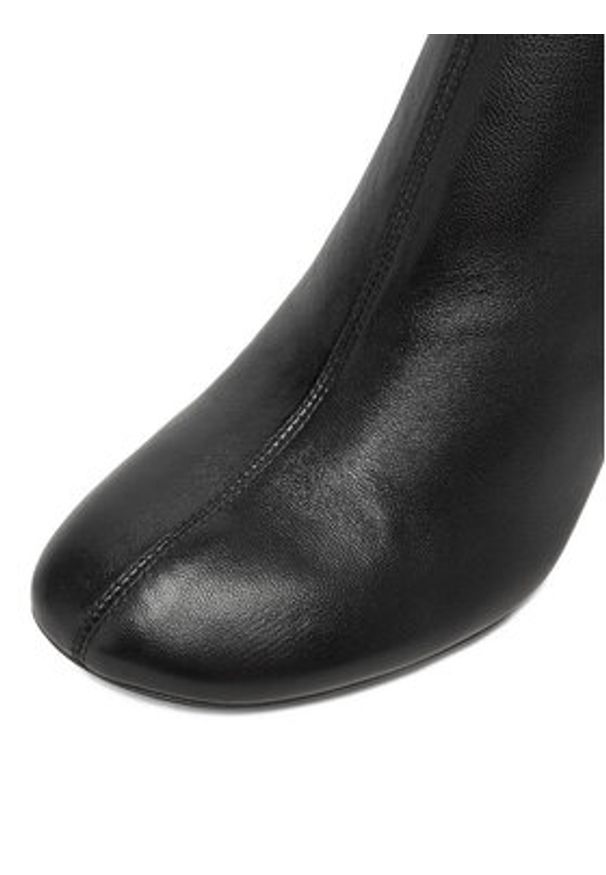 Gino Rossi Botki EO-PURO-V19287 Czarny. Kolor: czarny. Materiał: skóra