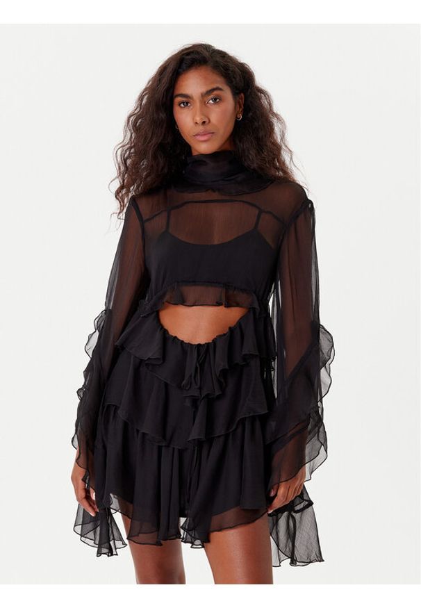 BARDOT - Bardot Sukienka koktajlowa Anyssa 59973DB Czarny Regular Fit. Kolor: czarny. Materiał: syntetyk. Styl: wizytowy
