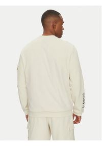 EA7 Emporio Armani Bluza 7M000324 AF12660 U1112 Écru Regular Fit. Kolor: kremowy. Materiał: bawełna #2