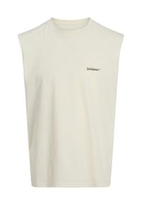 Jack & Jones - Jack&Jones Tank top Varenna 12273524 Écru Oversize. Materiał: bawełna