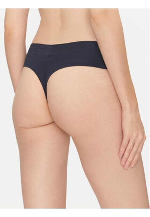 TOMMY HILFIGER - Tommy Hilfiger Komplet 3 par stringów UW0UW05969 Kolorowy. Materiał: bawełna. Wzór: kolorowy