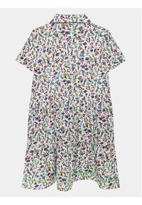 TOMMY HILFIGER - Tommy Hilfiger Sukienka koszulowa KG0KG07311 D Kolorowy Regular Fit. Materiał: bawełna. Wzór: kolorowy. Typ sukienki: koszulowe