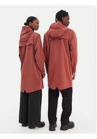 Rains Kurtka przeciwdeszczowa Unisex 12020 Pomarańczowy Regular Fit. Kolor: pomarańczowy. Materiał: syntetyk #3