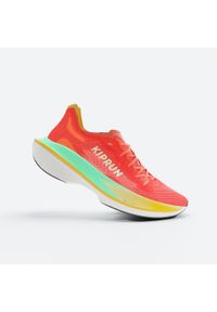 KIPRUN - Buty do biegania męskie Kiprun KD900X LD2. Kolor: pomarańczowy, czerwony, wielokolorowy, zielony. Szerokość cholewki: normalna. Sport: bieganie