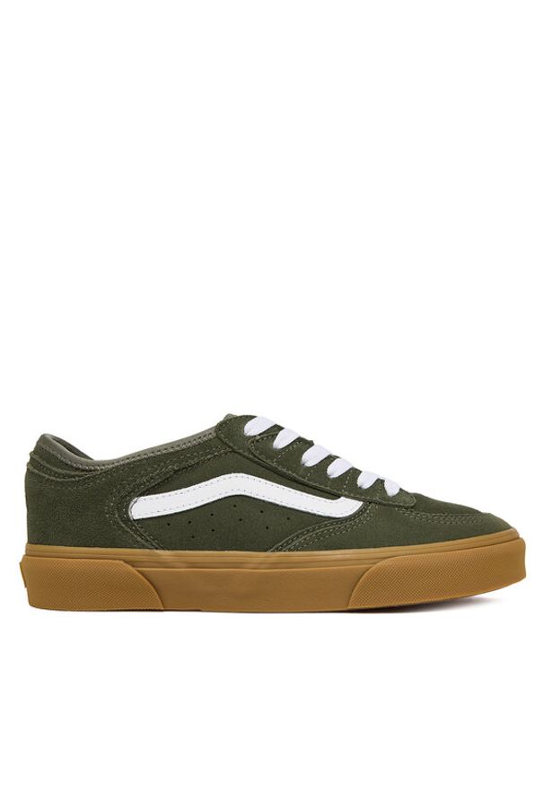 Vans Tenisówki Rowley Classic VN000SF4N3U1 Khaki. Kolor: brązowy. Materiał: zamsz, skóra