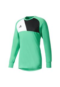 Adidas - Bluza bramkarska dla dzieci adidas Assita 17 GK Junior zielona AZ5400. Kolor: zielony