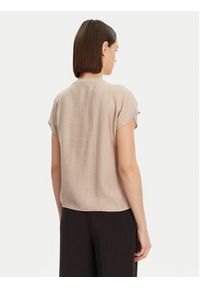 JDY Bluzka Pepper 15349346 Beżowy Regular Fit. Kolor: beżowy. Materiał: wiskoza #3