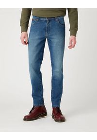 Wrangler - MĘSKIE SPODNIE JEANSOWE WRANGLER TEXAS SLIM IN CLOVER W12SX5365