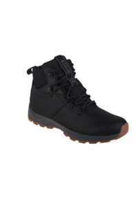 columbia - Trapery męskie, Columbia Landroamer Explorer WP. Kolor: czarny, wielokolorowy. Materiał: skóra. Sport: turystyka piesza #1