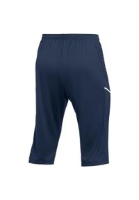 Nike - Męskie Spodenki 3/4 Z Dzianiny DriFIT Academy. Kolor: niebieski. Materiał: dzianina