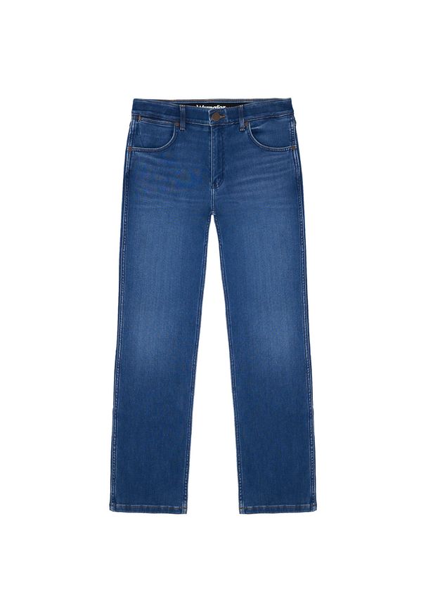 Wrangler - WRANGLER MĘSKIE SPODNIE JEANSOWE GREENSBORO AZURE SKY 112358222 W15Q017440