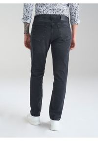 Pako Lorente - PAKO LORENTE – Szare spodnie męskie jeans. Okazja: na co dzień. Kolor: szary. Materiał: jeans. Styl: casual #5