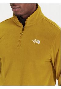 The North Face Polar Glacier NF0A8D0Q Żółty Regular Fit. Kolor: żółty. Materiał: syntetyk #4