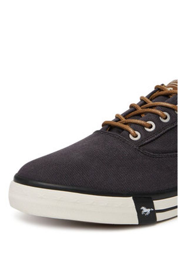 Mustang Tenisówki 4072-315 Granatowy. Kolor: niebieski. Materiał: materiał