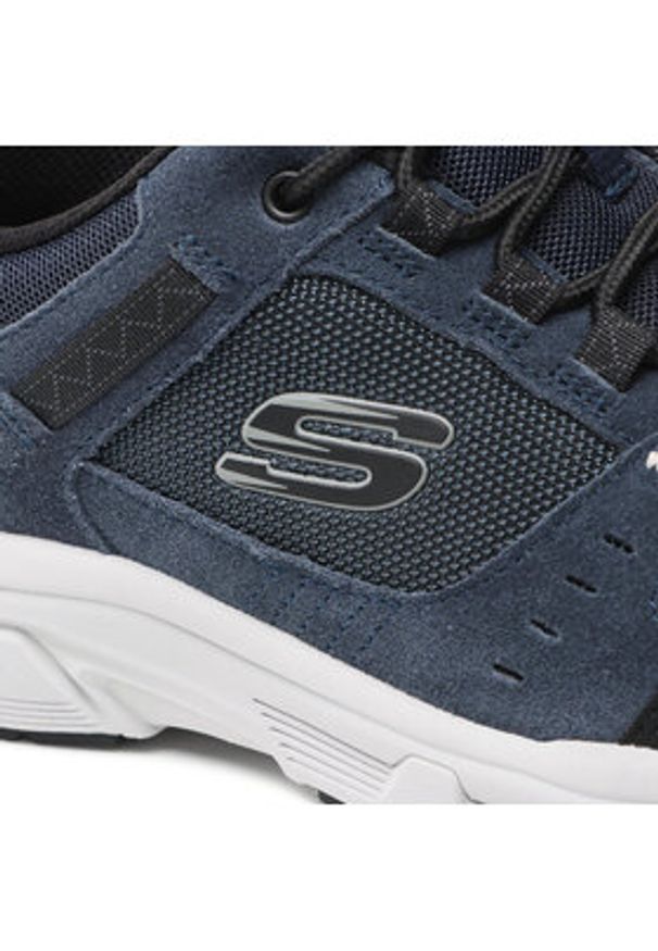skechers - Skechers Trekkingi Oak Canyon 51893/NVBK Granatowy. Kolor: niebieski. Materiał: materiał. Sport: turystyka piesza