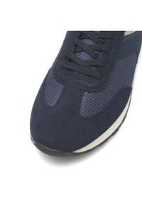 Rieker Sneakersy U0301-14 Granatowy. Kolor: niebieski. Materiał: materiał #8