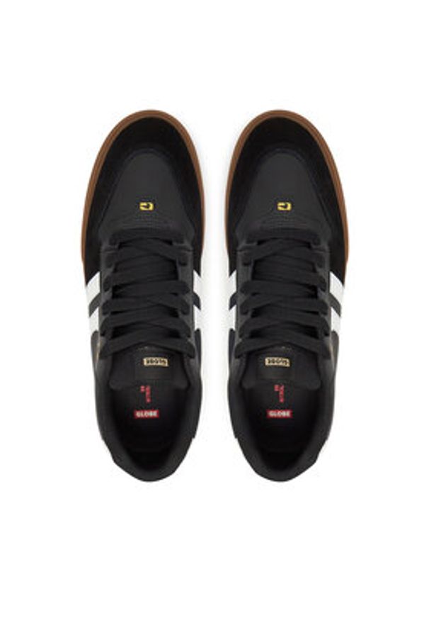 Globe Sneakersy Encore-2 GBENCO2 Czarny. Kolor: czarny. Materiał: skóra, zamsz