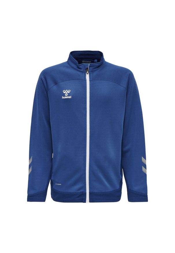Kurtka dziecięca zapinana na zamek Hummel hmlLEAD poly. Kolor: niebieski. Sport: fitness, piłka ręczna