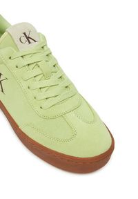 Calvin Klein Jeans Sneakersy Classic Cupsole Mix In YW0YW01767 Biały. Kolor: biały. Materiał: skóra #4