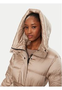 Hetrego - Hetregó Kurtka puchowa Karen 8N605 Beżowy Regular Fit. Kolor: beżowy. Materiał: syntetyk #3