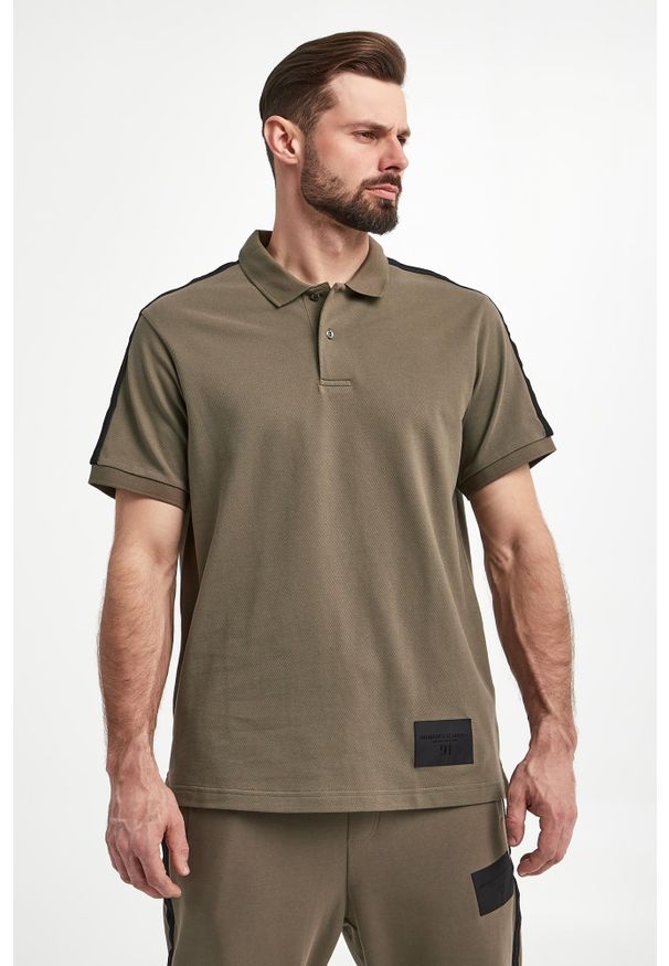 Armani Exchange - Polo męskie ARMANI EXCHANGE. Typ kołnierza: polo