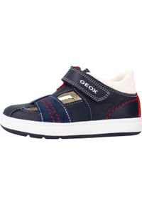 Geox - Sandały GEOX B BIGLIA BOY A Niebieski. Kolor: niebieski. Materiał: skóra. Sezon: lato