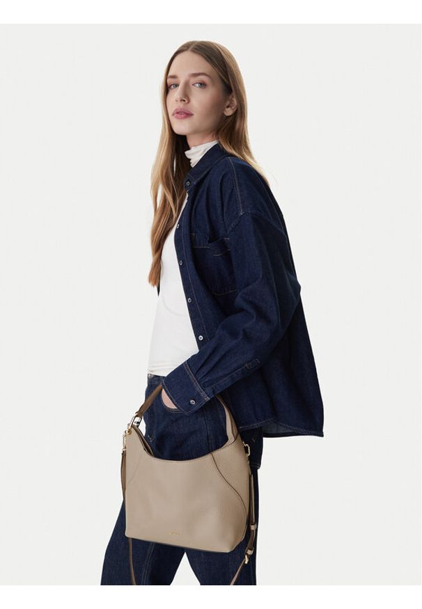 Furla Torebka Lara S WB01958 HSF000 BG 4488S 1007 Beżowy. Kolor: beżowy. Materiał: skórzane