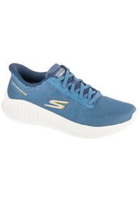 skechers - Buty sportowe Sneakersy męskie, Slip-Ins: Go Walk Now - Payton. Kolor: niebieski. Sport: turystyka piesza