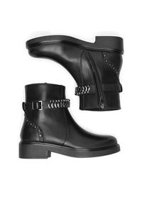 Eva Minge Botki WGA3305-1Z Czarny. Kolor: czarny. Materiał: skóra #7