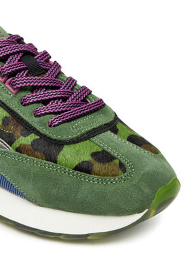 HOFF Sneakersy Art 22503002 Zielony. Kolor: zielony. Materiał: zamsz, skóra